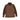 Suede brown knit turtleneck top by Bamboo