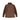 Suede brown knit turtleneck top by Bamboo
