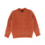 Fuzzy knit rust oversized cardigan by Bamboo