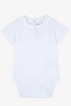 Stitch embroidered collar onesie by Tartine Et Chocolat