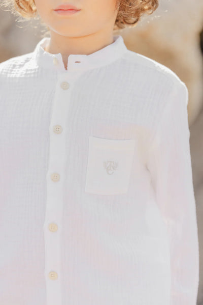 Textured shirt by Tartine Et Chocolat
