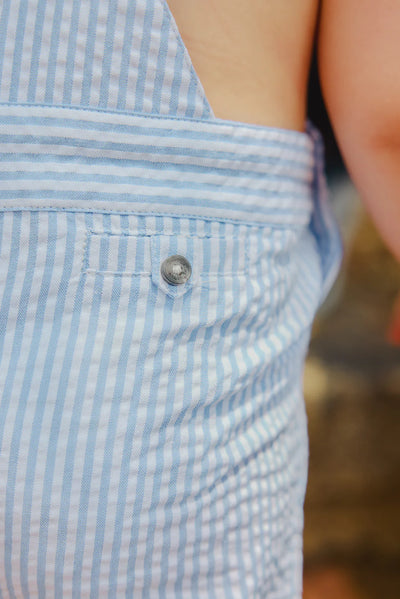 Blue stripe overalls by Tartine Et Chocolat