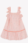 Peach strap dress by Tartine Et Chocolat