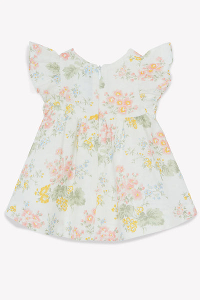 Pastel florals dress by Tartine Et Chocolat
