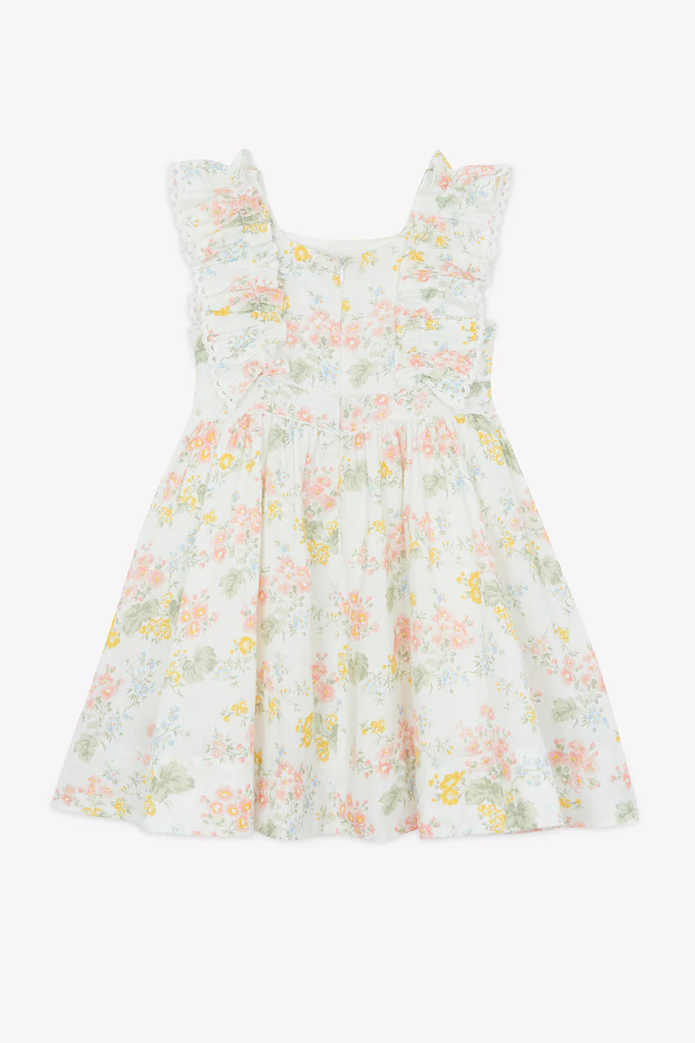 Floral linen dress by Tartine Et Chocolat