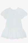 Eyelet flower white dress by Tartine Et Chocolat