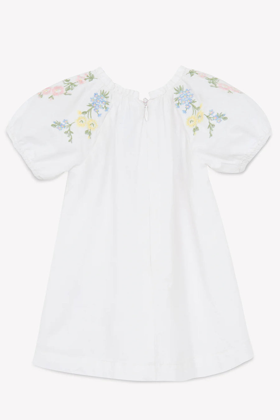 Rose embroidered dress by Tartine Et Chocolat