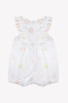 Embroidered romper by Tartine Et Chocolat