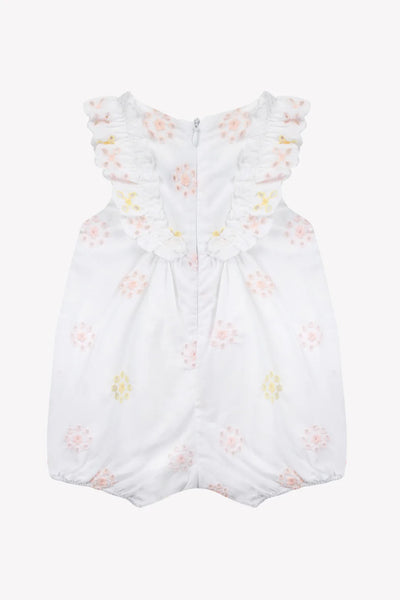 Embroidered romper by Tartine Et Chocolat
