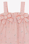 Peach strap bloomer set by Tartine Et Chocolat