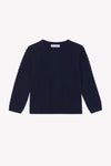 Tartine TC embossed marine cable sweater
