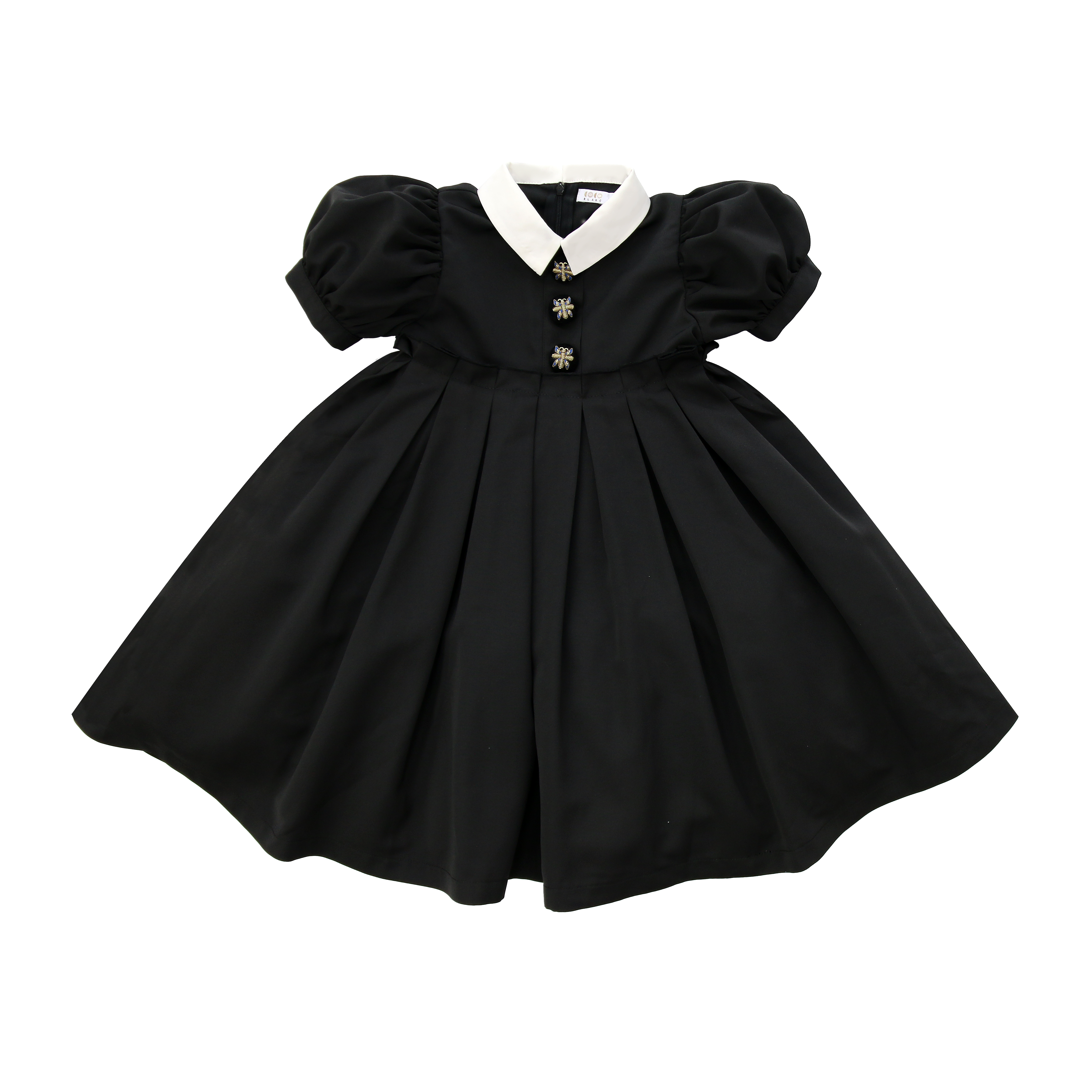 Coco Blanc Taffeta short sleeve dress