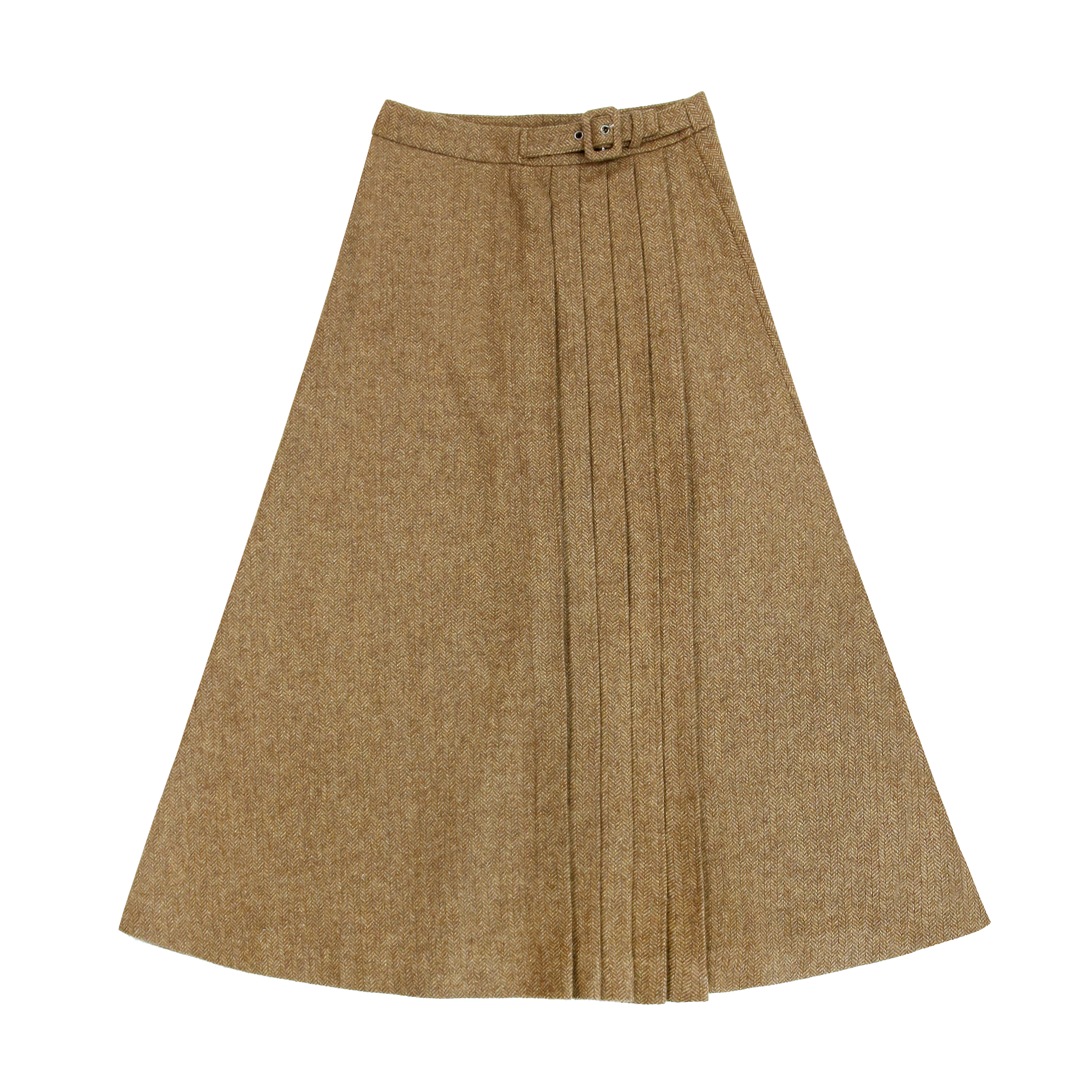 Coco Blanc Side buckle skirt