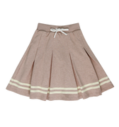Coco Blanc Marled pleated skirt – Flying Colors Coco Blanc Marled pleated skirt – Flying Colors