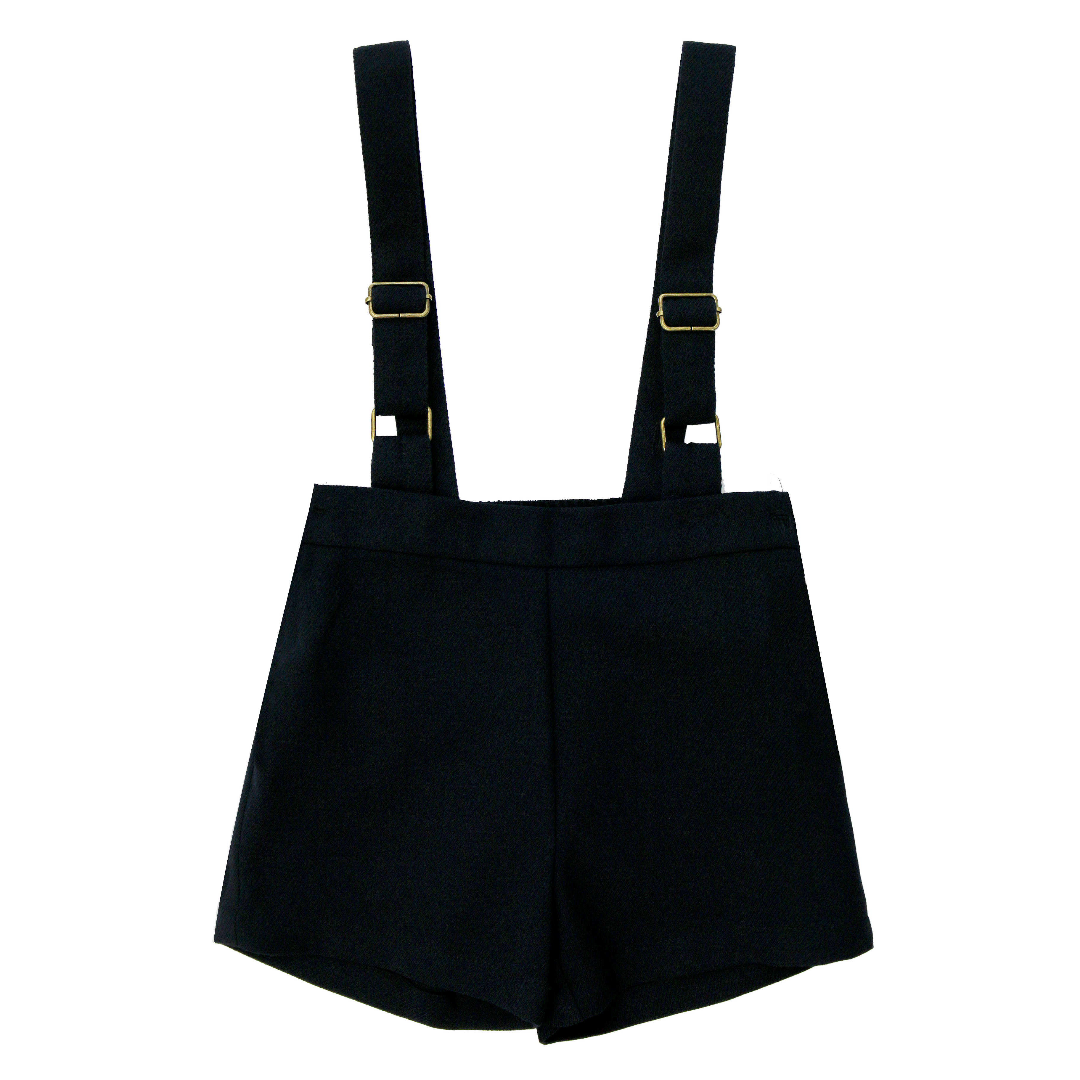 Coco Blanc Navy suspender shorts