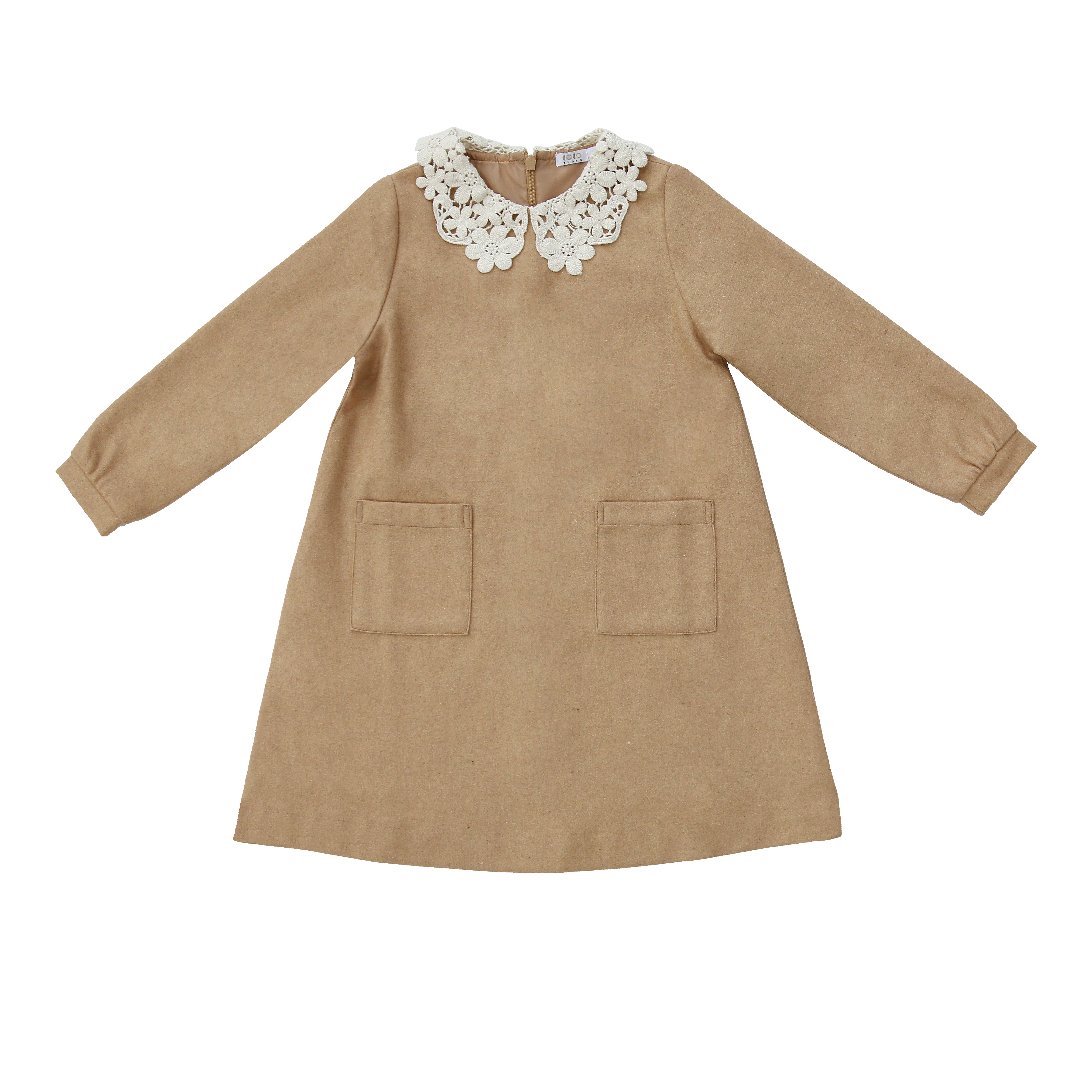 Coco Blanc Lace collar dress