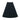 Coco Blanc Pleated silk skirt