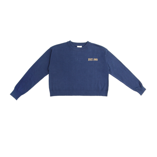 Coco Blanc Est 1985 boxy sweater