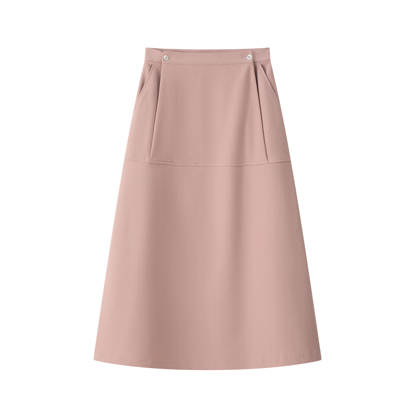 Coco Blanc Crepe blush skirt - Flying Colors