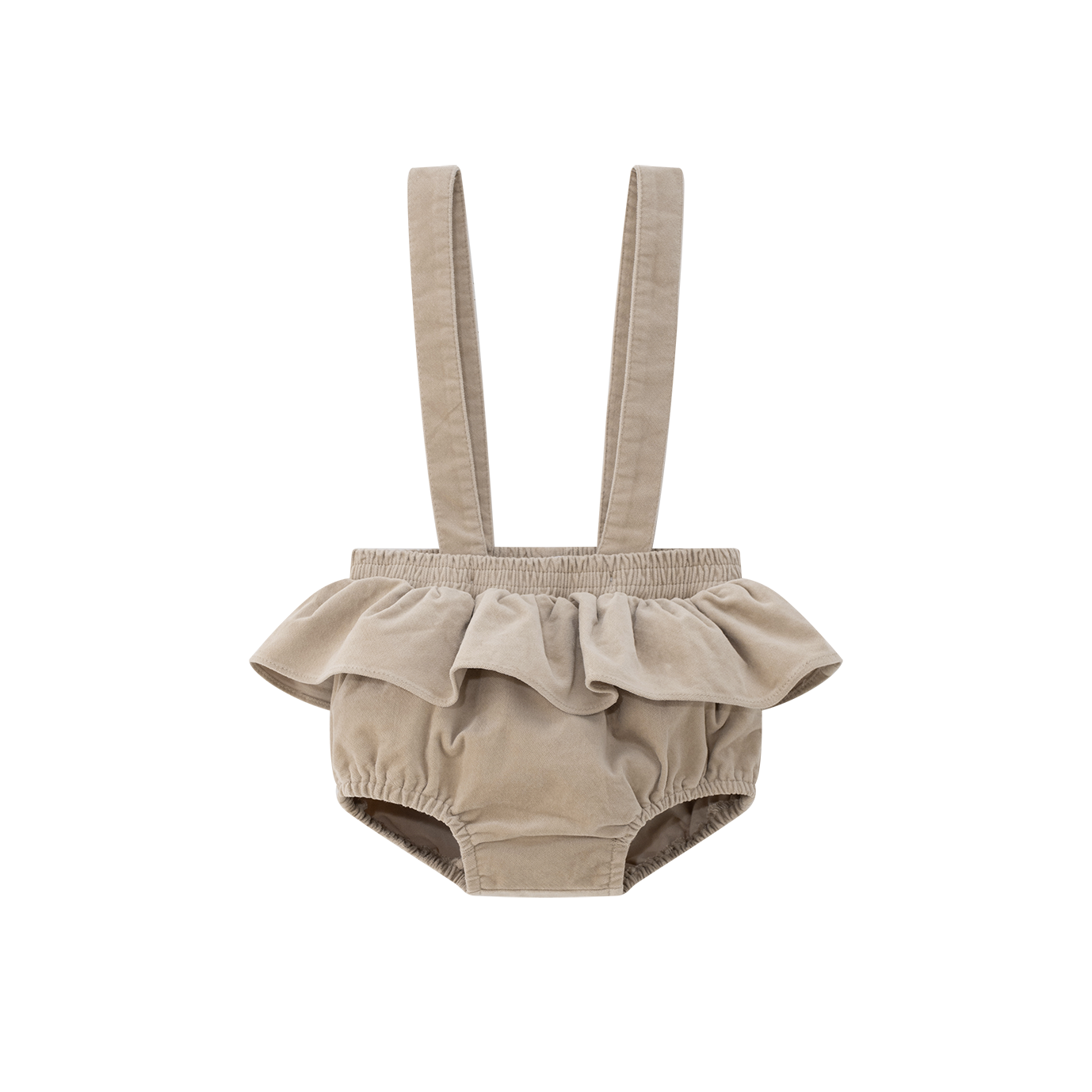 Coco Blanc Ruffle taupe bloomer - Flying Colors