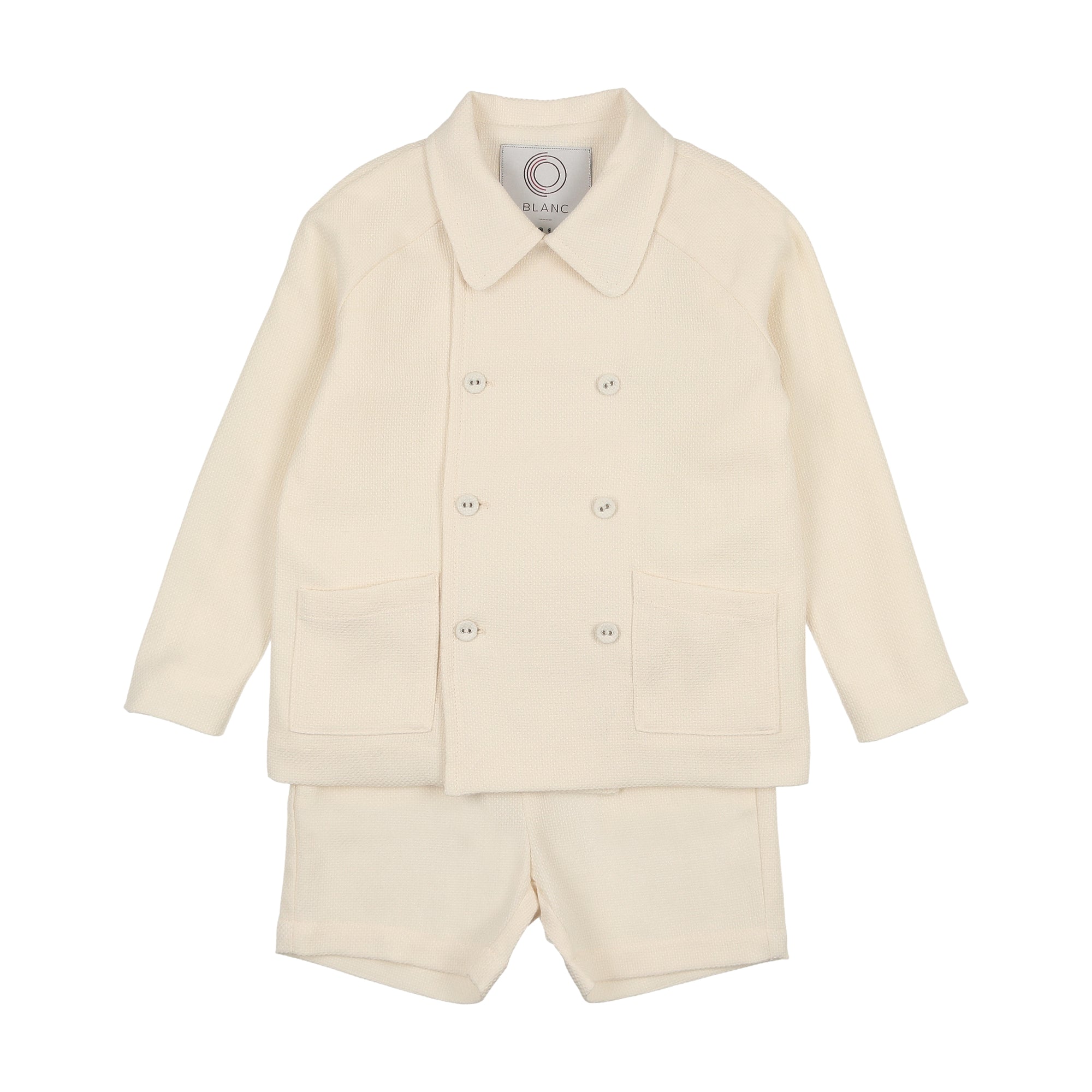 Coco Blanc Boys Suit - Cream Coco Blanc Boys Suit - Cream