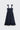 Floral navy gauze dress by Cozmo