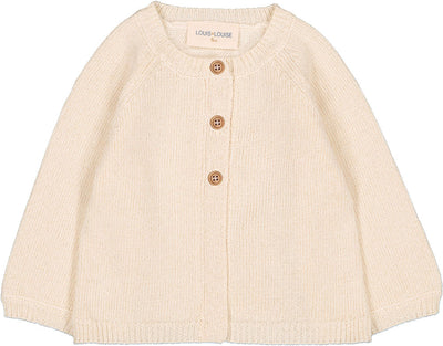 Gulsah cream cardigan by Louis Louise