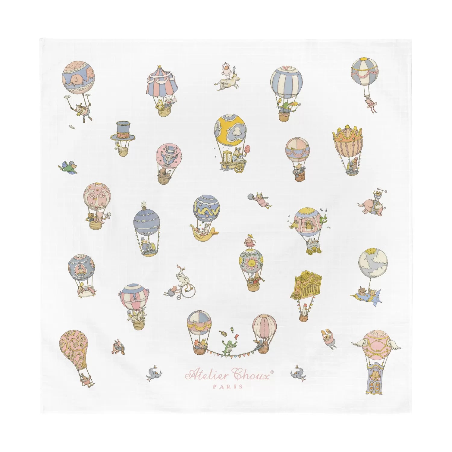 Atelier Choux Pastel Circus Swaddle