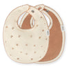 2 pk girls bibs by Adora (More Colors)