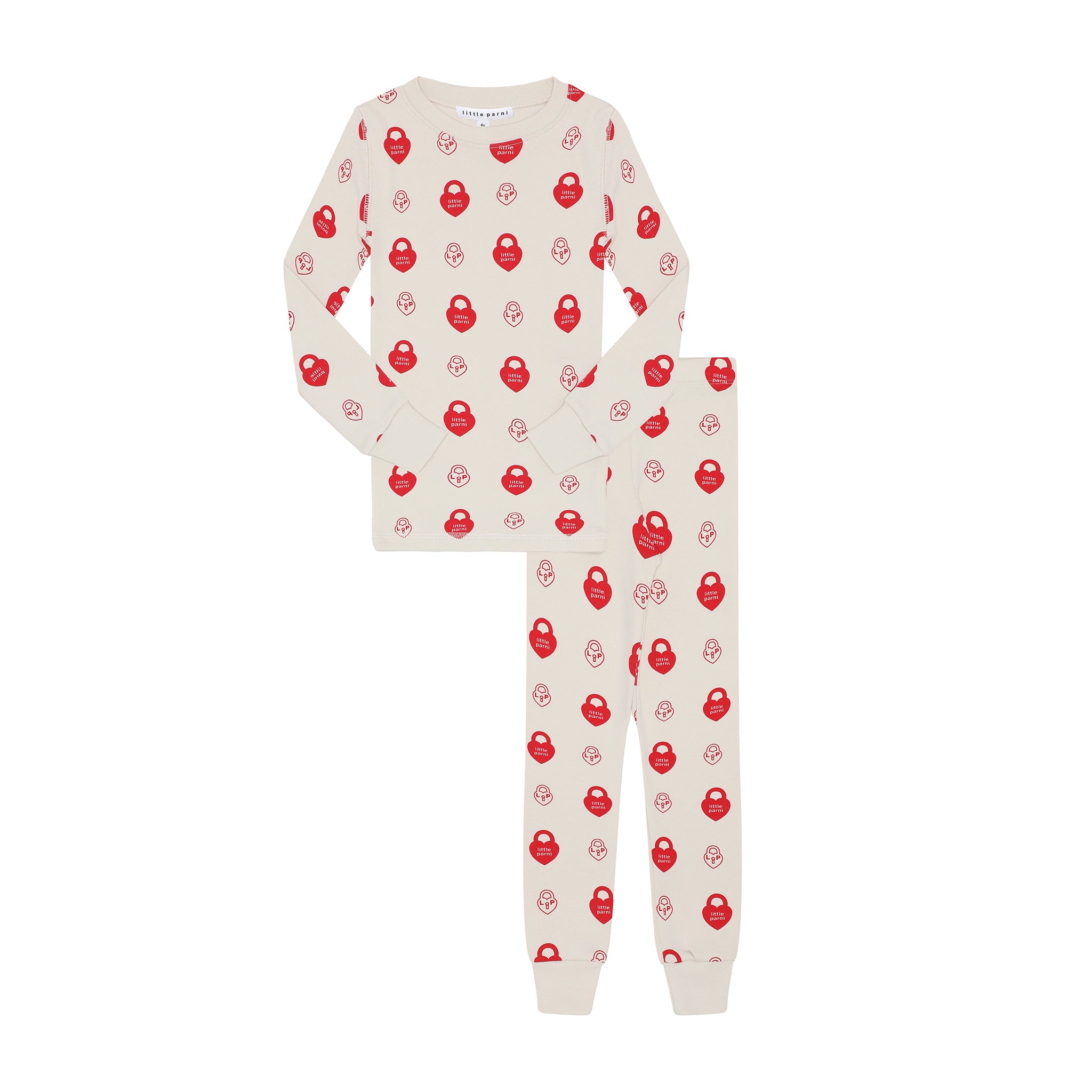 Little Parni Signature LP red pajamas