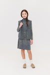 Wash blue denim skirt by Crew Kids