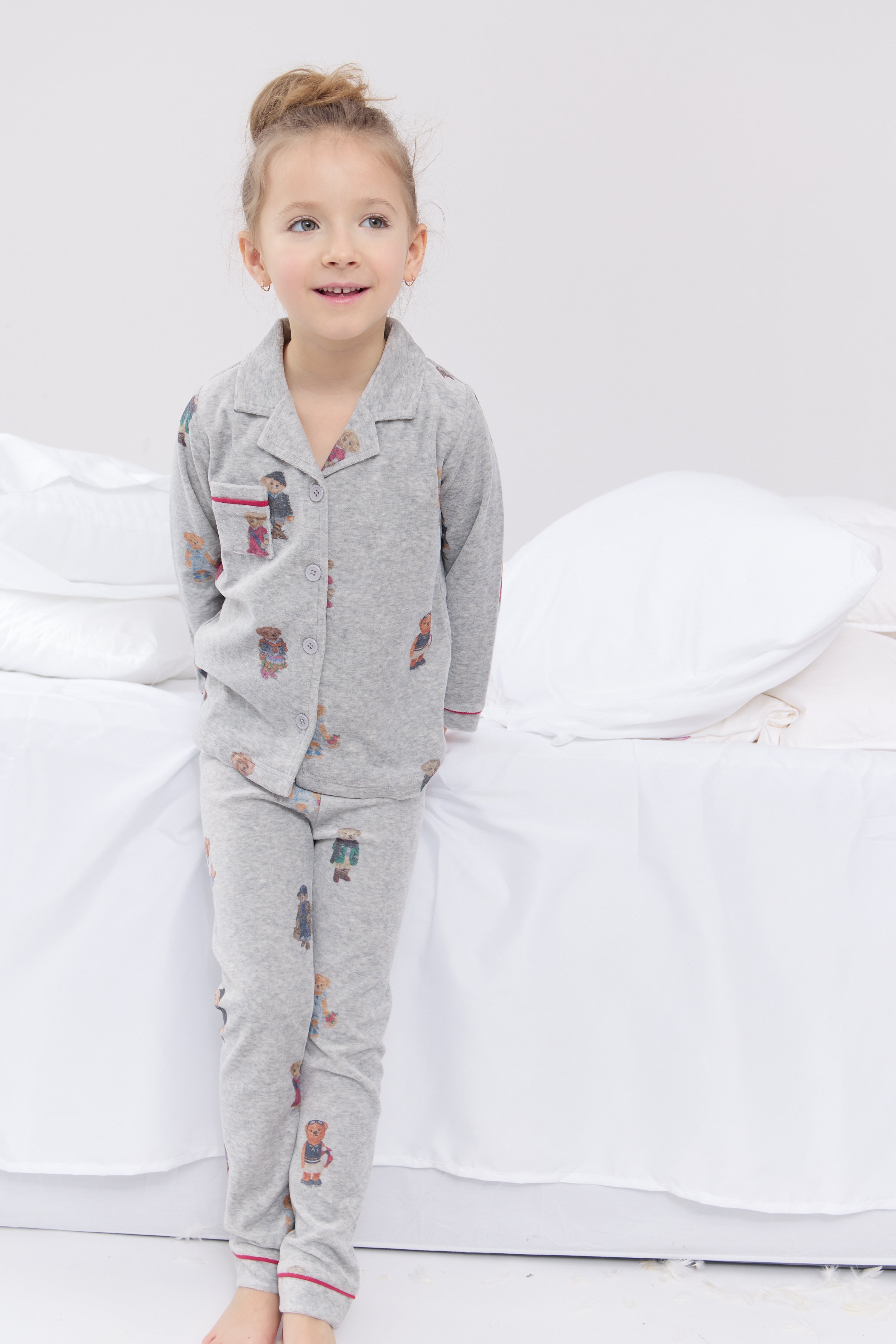 Crew Lounge Crew bear red loungewear