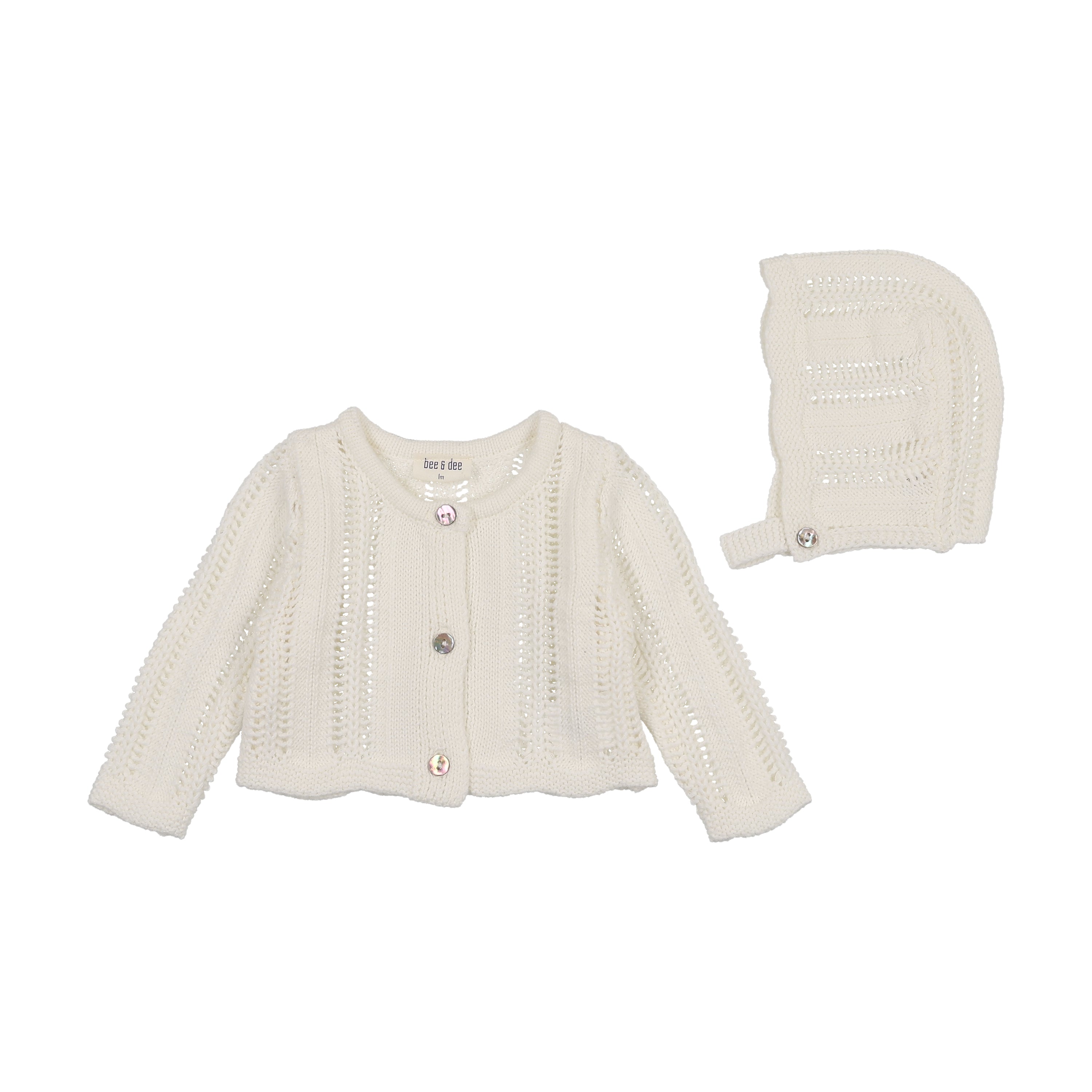 Bee & Dee Crochet boys blanket gift set