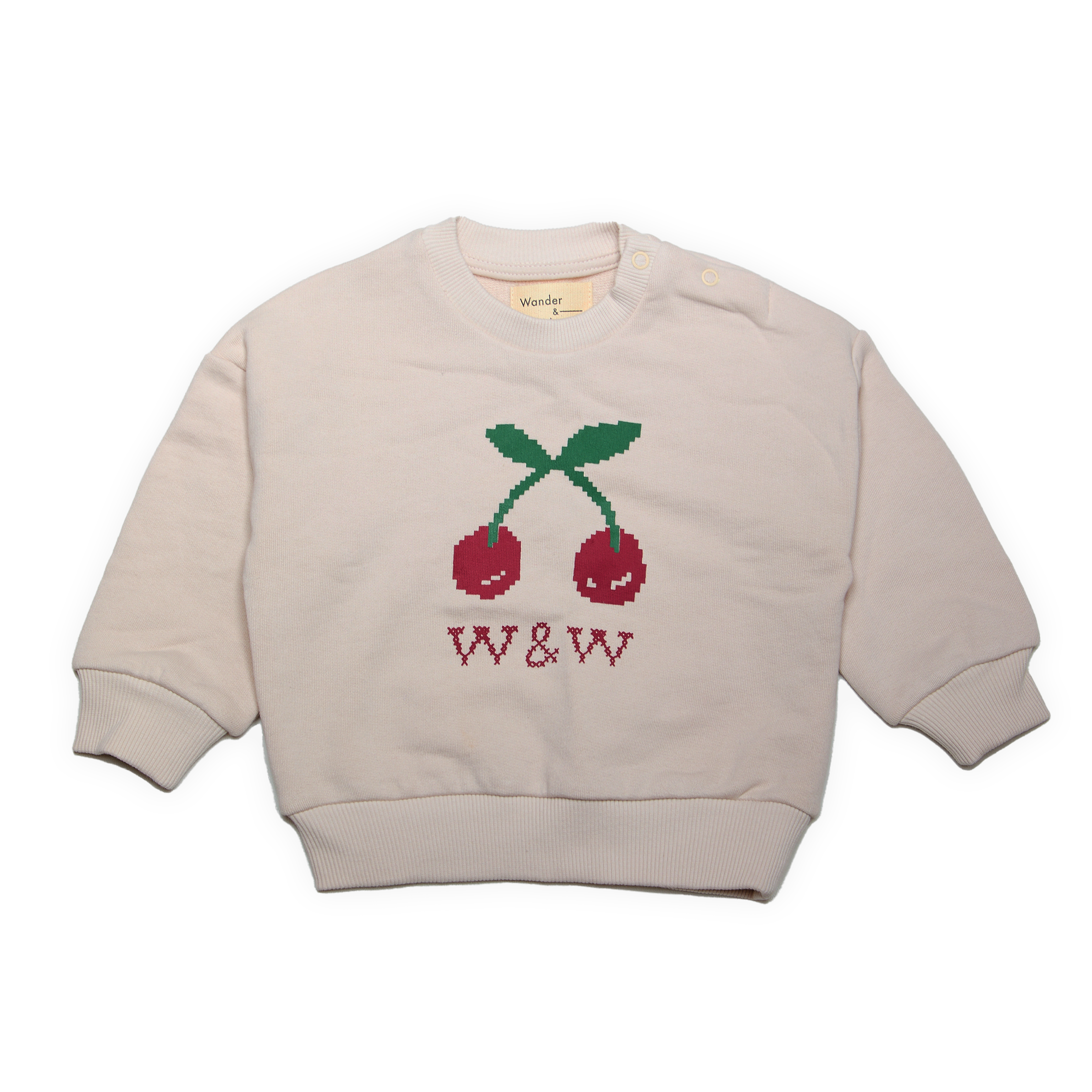 Wander & Wonder Cherry sweatshirt set