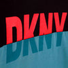 Turquoise Logo T-shirt by DKNY