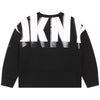 Black logo sweatshirt by DKNY