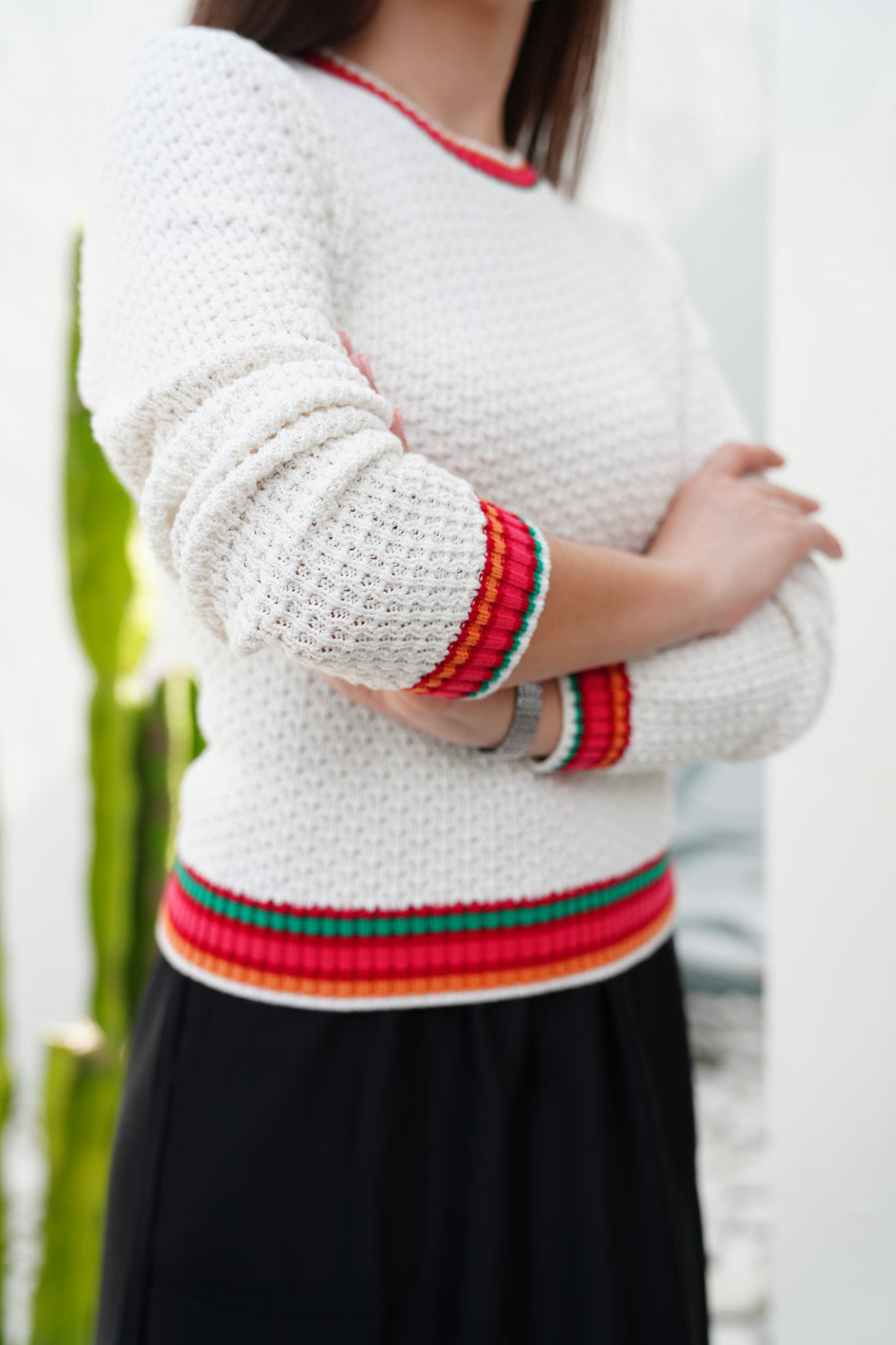 Lia pearl sweater by Luna Mae