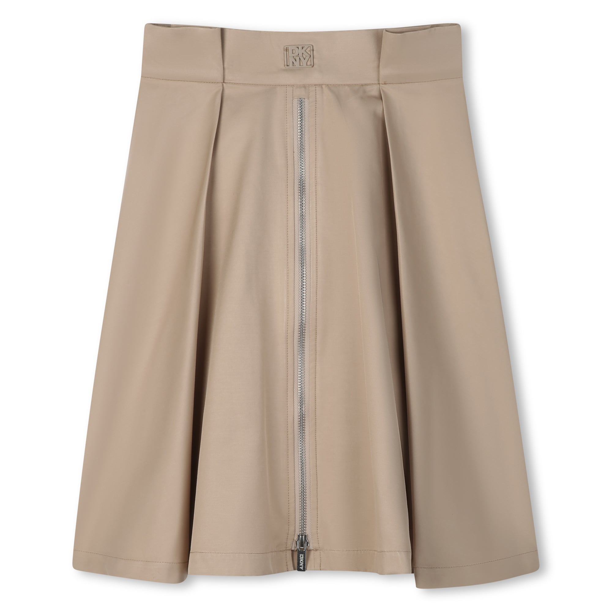 DKNY Zip front midi skirt