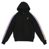 Rainbow striped hooded sweatshirt by Luna Mae