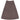 G Degree Tiered brown wash skirt