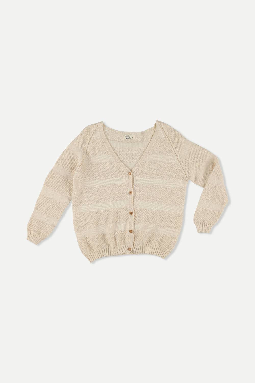 Dante ivory cardigan by My Little Cozmo