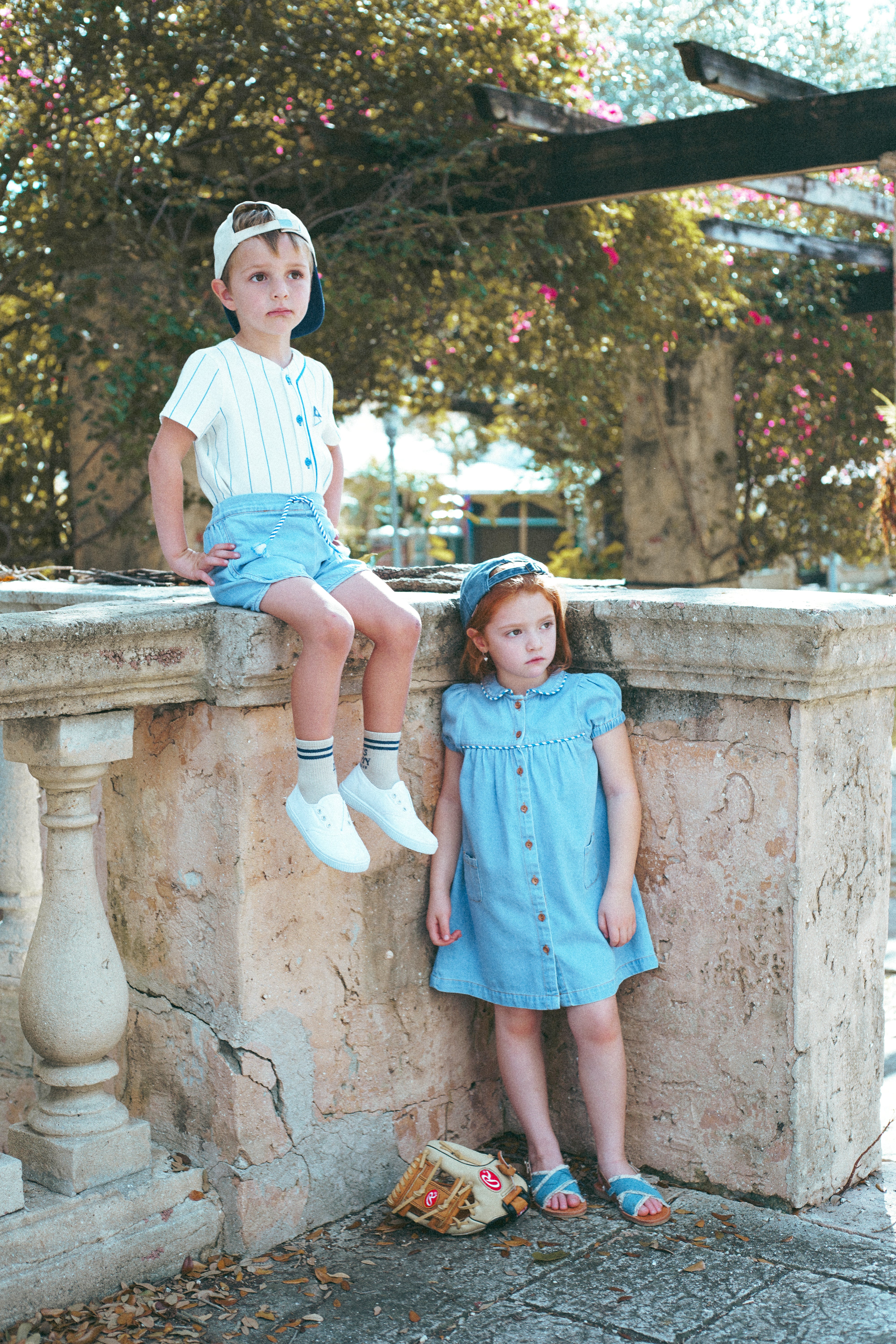 Madeleine Denim short sleeve dress Flying Colors Madeleine Denim short sleeve dress Flying Colors