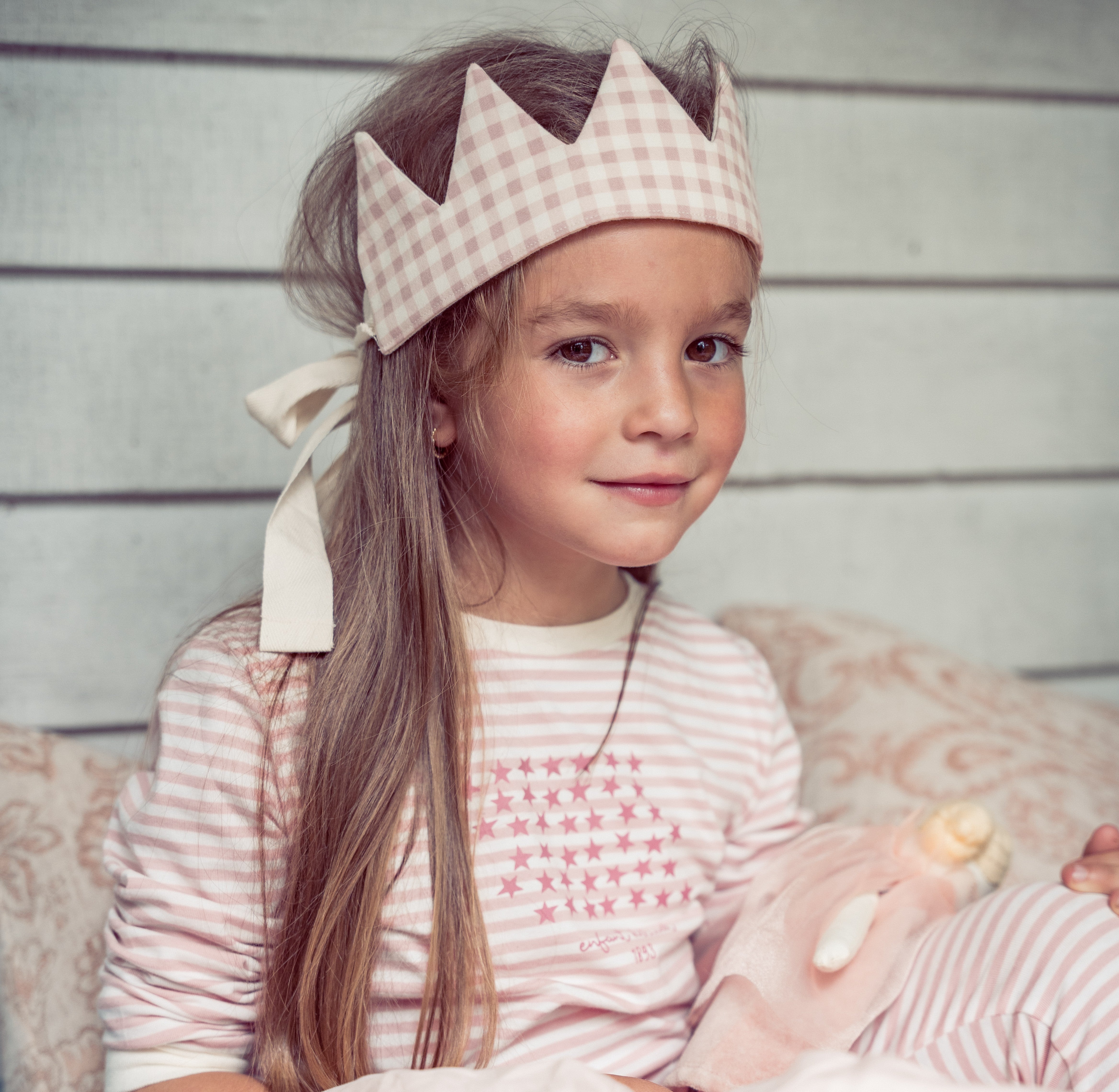 Coco Blanc Pink striped pajamas