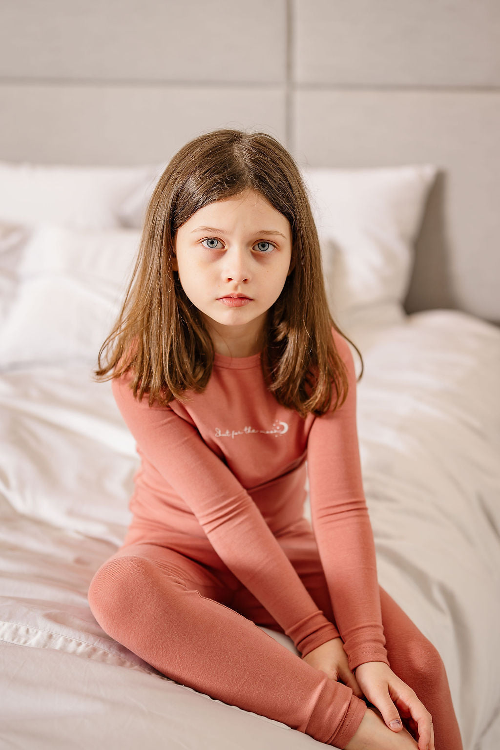 Pouf Shoot For the Moon Candy Pink Pajamas