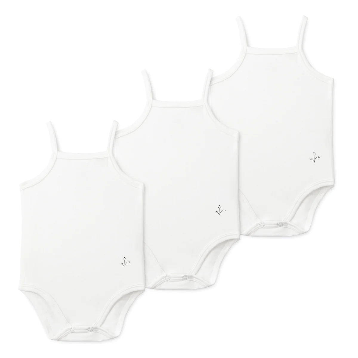 Solid white boys undershirts by Lilette - Flying Colors