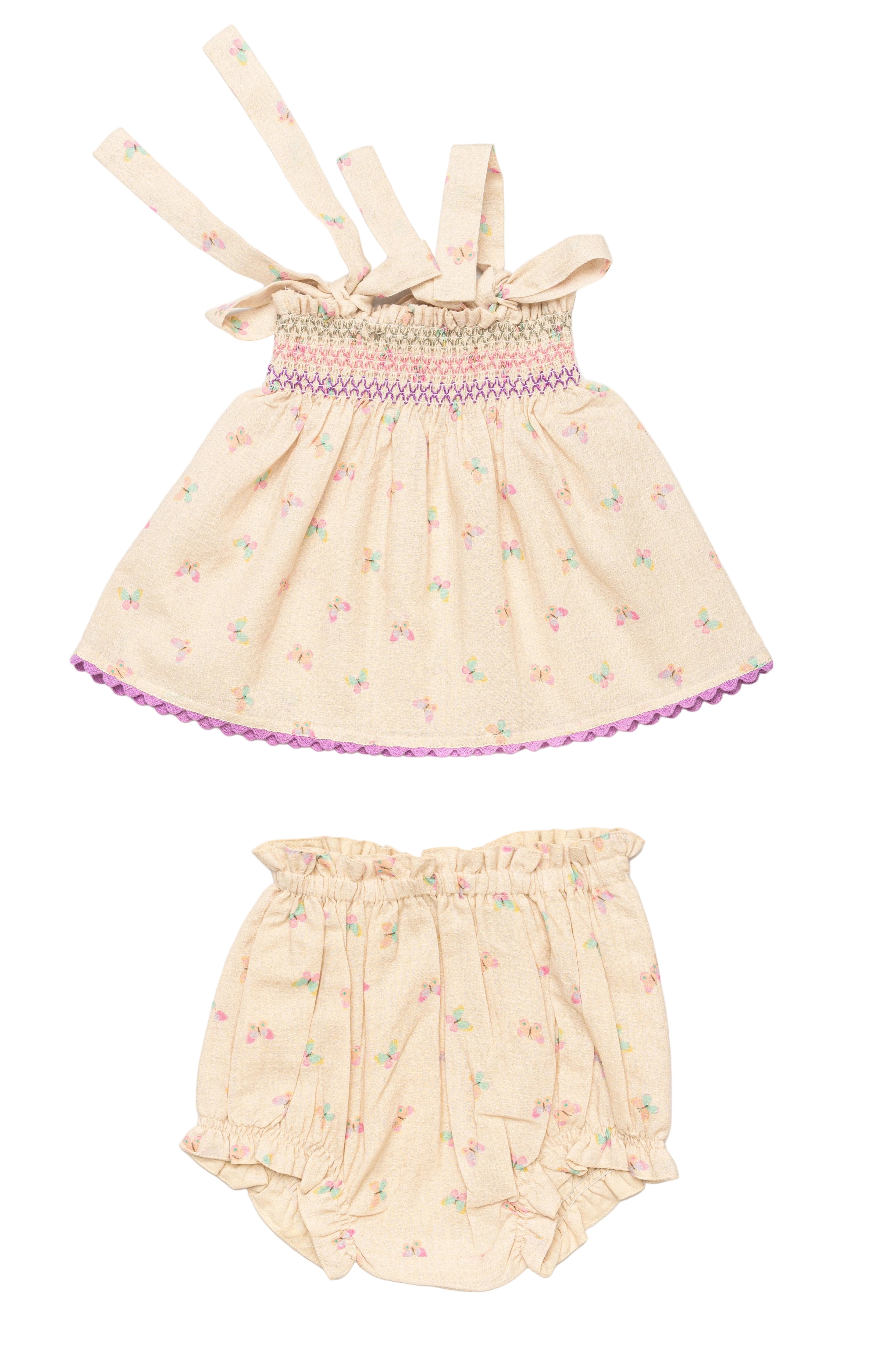 Early Sunday Didi butterfly bloomer set