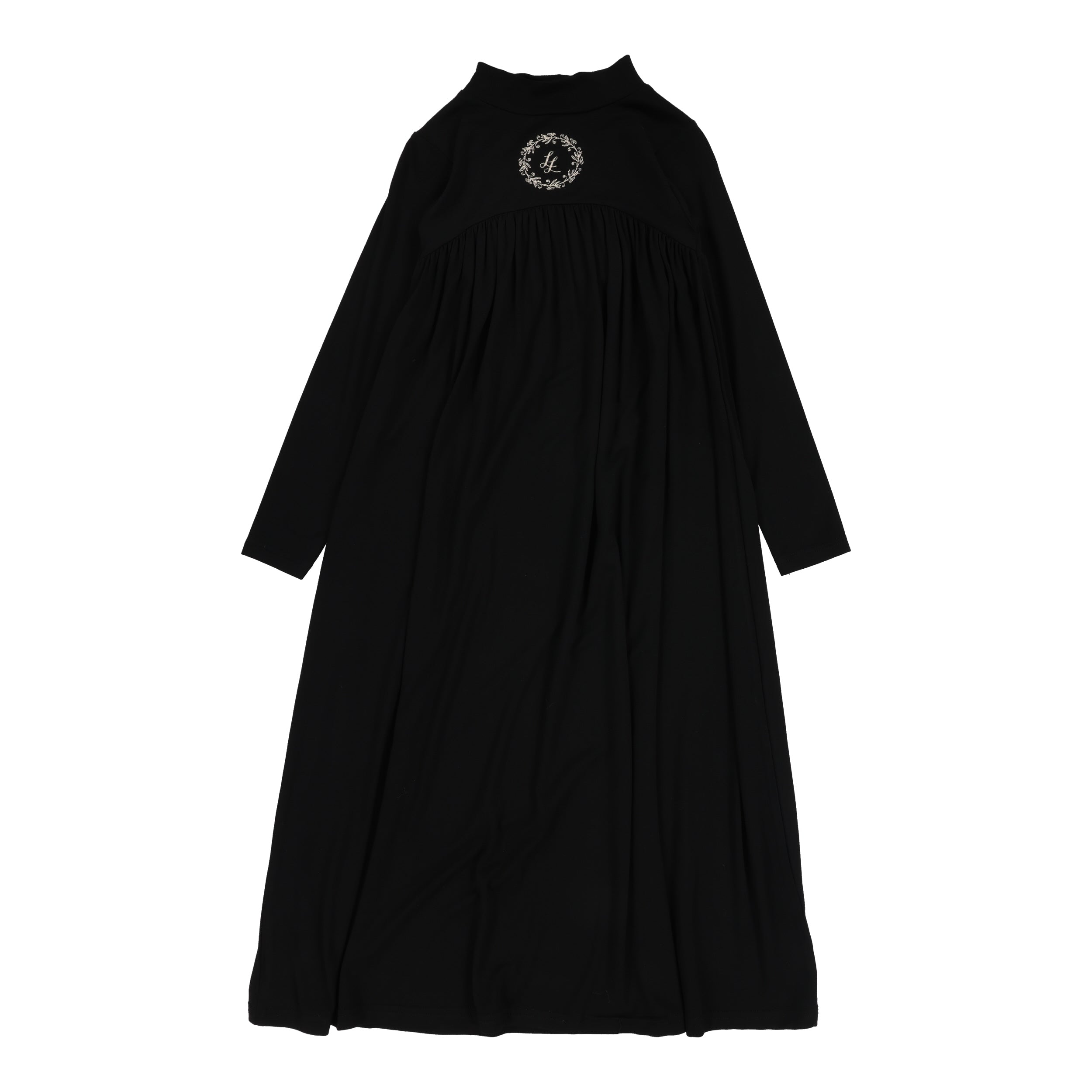 Lil Legs Emblem black maxi dress