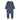 Lil Legs Emblem blue footie