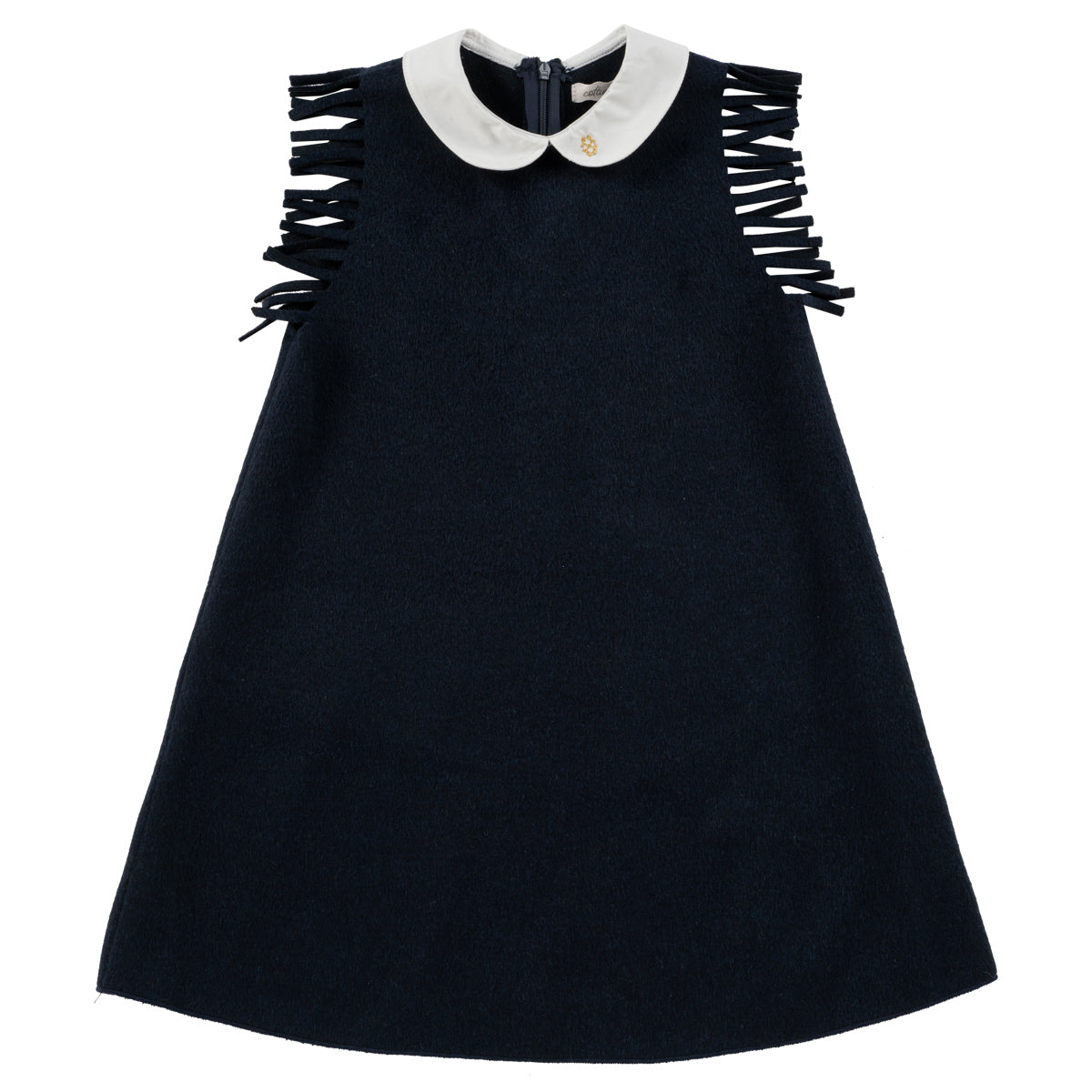 Cottier Clip navy jumper