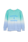 Ombre Arctic Logo Sweatshirt by Wander & Wonder